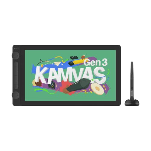 HUION Kamvas Pro16 15.8インチ 2.5K 液晶ペンタブレット