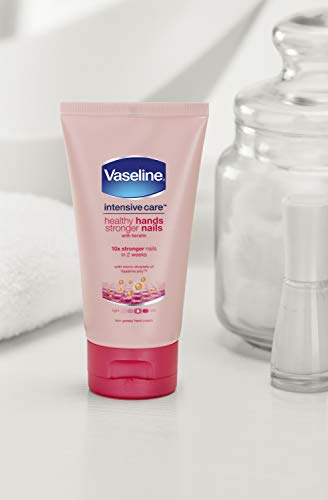 Image of Vaseline Healthy Hands and Stronger Nails Hand Cream 75 ml - Pack of 3