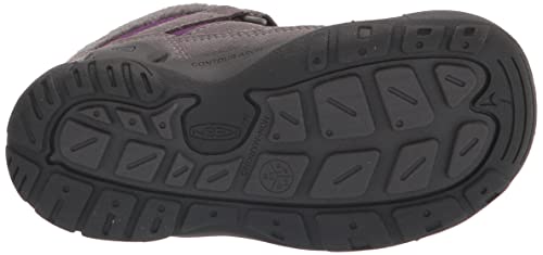 KEEN Kids' Knotch Chukka Mid Height Insulated Easy On Snow Boot4