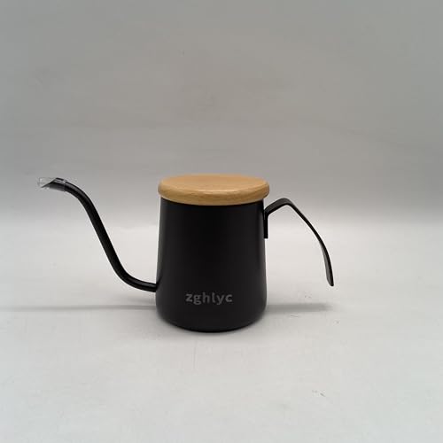 250ml 7-Handle Hand Punch pot Black + Wooden Lid