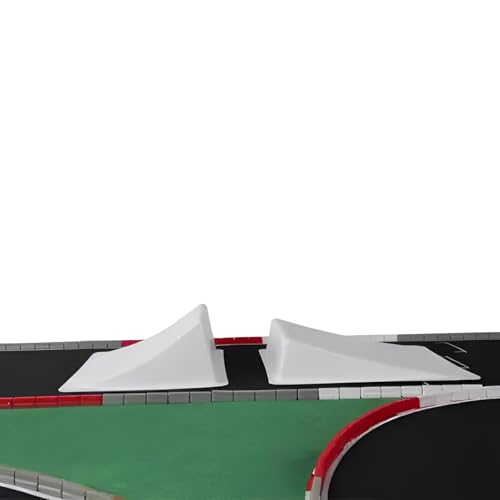 XMBRICDIYY C81 Combo Jump Ramp for 1/32 1/43 1/58 1/64 1/76 Scale Remote Control Cars, Racing RC...