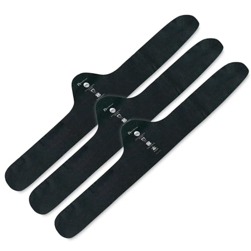 100% Pure Bamboo Cotton Bra Liner (Black, 3-pk