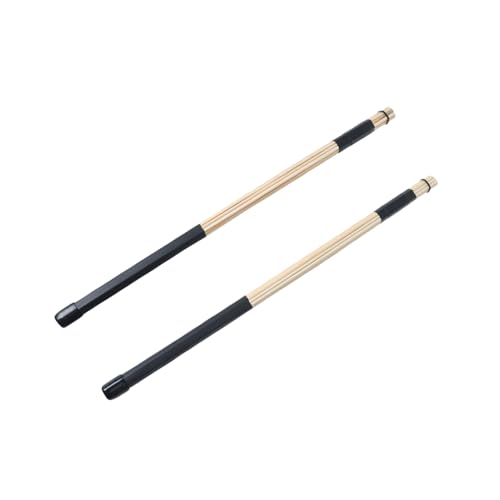 Baquetas de bambú negras para batería Jazz y folk miniatura 1