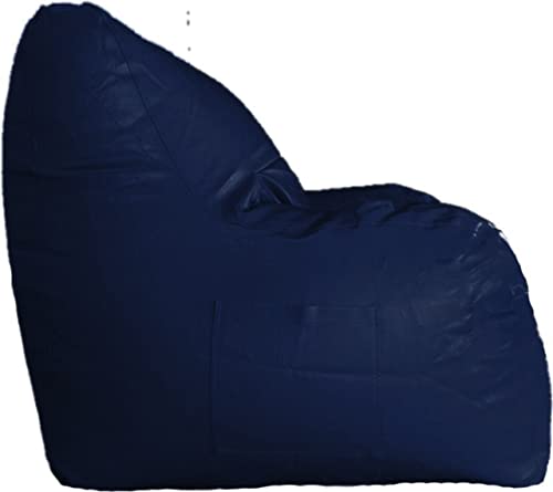 Image of XXXL Armchair Bean Bag Without Beans (Dark Blue)