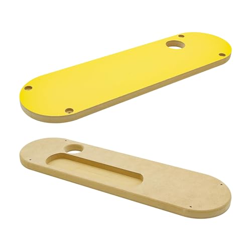 Homhelar Zero Clearance Inserts for DWE7485 Table Saws with Riving