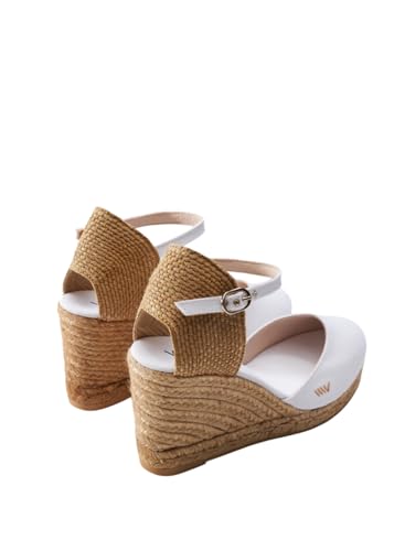 Image of VISCATA Satuna Women's Sandals Espadrille Canvas Buckle Wedges