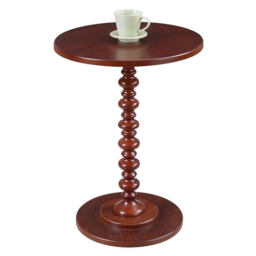 Image of Convenience Concepts Palm Beach Spindle Table, Mahogany (131355MG)