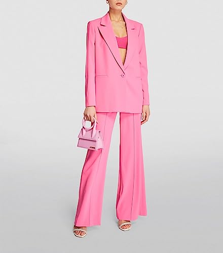 Veste de tailleur de bureau à revers en pointe style working girl