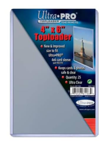 Toploader Ultra Pro protection anti-rayures 10x15 cm