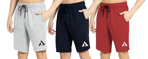 Image of KART BLACK Plus Sizes Men's Cotton Knee Length Shorts(M,L,XL,XXL,3XL,4XL,5XL Shorts) | Casual and Night Wear Mens Shorts