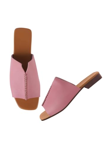 Image of TRYME Stylish Comfortable Sole Ravishing Women Flat Sandals For Women & Girls