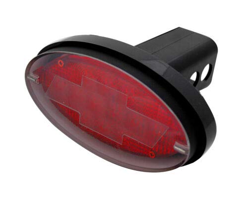 Outland Automotive CR017C LED Hitch Brake Light for 2'' Hitch Receiver, amber