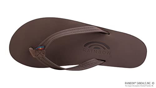Image of Rainbow Sandals Women's Double Layer, Narrow Strap, Leather Sandals w /Arch