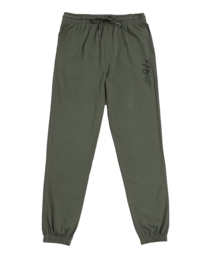 Image of Jockey AB10 Boys Super Combed Cotton Rich Graphic Printed Joggers with Elasticated Hem