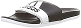 adidas Unisex Adilette Comfort Flipflop, Mehrfarbig (Negbás/Ftwbla), 43 EU (US 9)