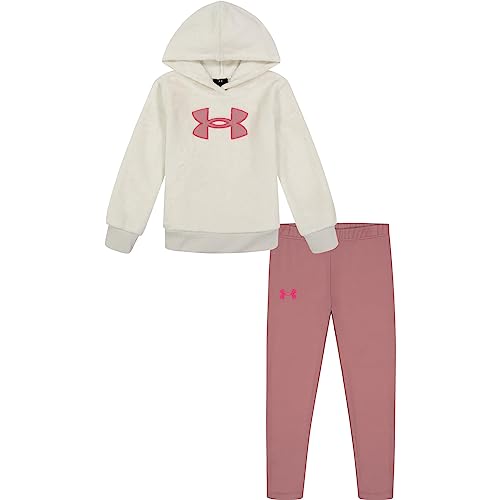 Image of Under Armour Girl's 2-piece Sweatshirt and Leggings Outfit Set
