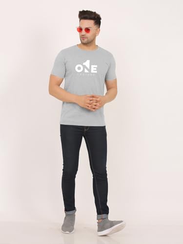 Image of LEOTUDE Men's Half Sleeve Regular Fit Tshirt | Tshirt for man