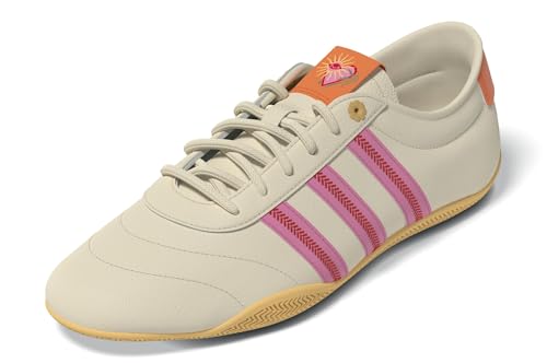 adidas Damen Grand Court LO Shoes, warm Vanilla/Bliss pink/Lucid Orange, 38 EU