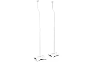 White Speaker Floor Stands - The Perfect Addition to Your Audio System