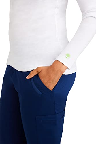 Healing Hands Women's Underscrub Soft Knit Melissa Longsleeve Scrub Tee with Breathable & Easy Care Fabric 50474