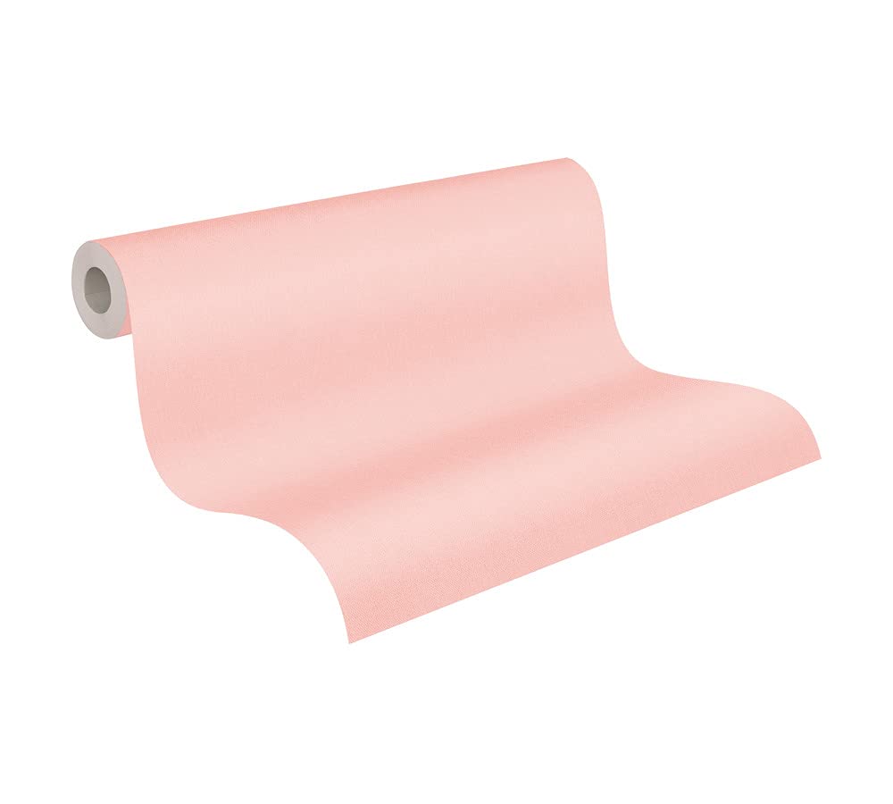 Architects Paper Unitapete Floral Impression Tapete einfarbig unifarben PVC-freie Vliestapete rosa matt glatt 377487 37748-7