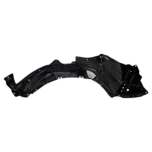 Image of TRQ Inner Fender Liner Set Compatible with 2012-2014 Toyota Prius V TO1248181 TO1249179