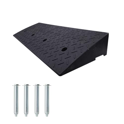 Rampas para bordillo de auto de goma 100x30x10cm