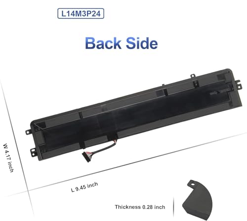 Image of Wefly L14M3P24 Laptop Battery Compatible for Lenovo IdeaPad Y700-14ISK 700-15ISK 700-17ISK Legion Y520-15IKBA Y520-15IKBM Y520-15IKBN Series L14S3P24 L16S3P24 L16M3P24 Laptop Battery