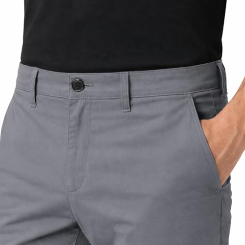 Image of Men's Casual Regular Fit Cotton Pants | Chinos | Trousers