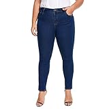 Picture of VIPONES Womens Jeans High Rise Skinny Stretchy Slim Tummy Control Comfy Classic Denim Pants(132,Size 12)