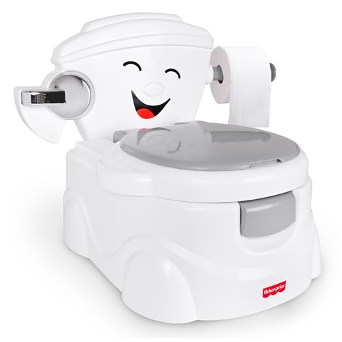 Fisher-Price™ 2-N-1 Toddler Toilet Cheer for Me! Potty Training Seat with Lights Sounds Phrases and Removable Potty Ring