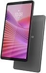 Lenovo Tab One 8.7" HD Tablet - MediaTek Helio G85, 4GB RAM, 64GB eMMC, Android 14, Newest Model (with Microfiber Cloth) - Luna Grey