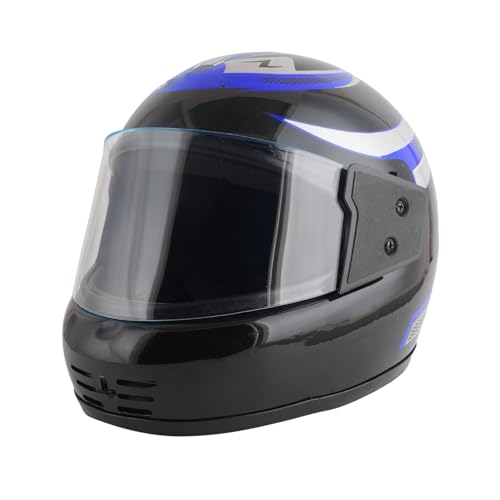 Image of Sage Square Audi Kimi Full Face Helmet | ISI Certified | Clear Visor | Ultra Comfort Inner Padding Extra Comfort & Stylish