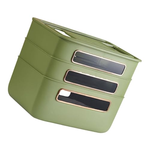 DEARMAMY ルーター収納ラック 壁掛け対応 大容量三設計 ワイヤー岐整理可能 安定構造で多機能ホームストレージラック リビング 寝室用