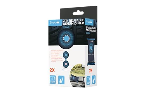 2PK 350G REUSABLE CAR DEHUMIDIFIER