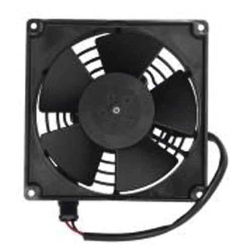 Ventilador de refrigeración para motocicleta de 12v que soluciona la subida de temperatura