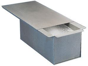 Gold Medal 1487 Block Ice Mold, Includes 10 Bags, 5" X 5" X 12", Galvanized Steel