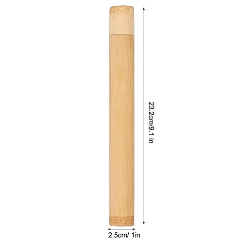 Tea Canister, Bamboo Tea Jar Portable Round Shape Handmades Tea Box Tube Jar Tea Storage Container Storage For Tea Coffee Beans Nuts #TOP2