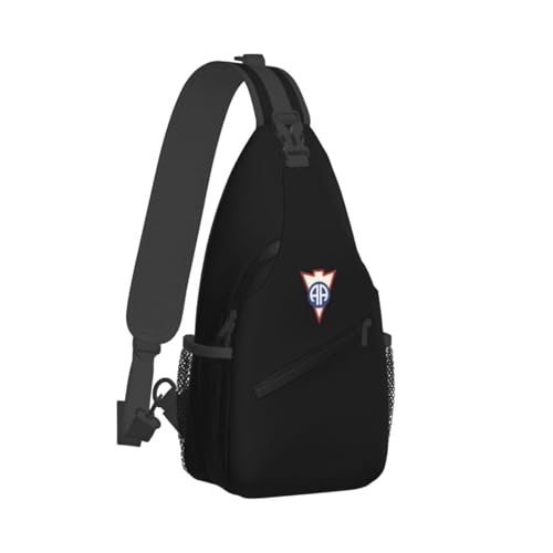 Bolso cruzado impermeable negro pequeño para hombre