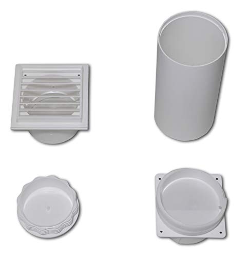 Remko Wanddurchführung (für die Klimageräte RKL 300 / RKL 360, einfache Montage, Schutzgitter) 1613118 [Energieklasse A+++] Cover