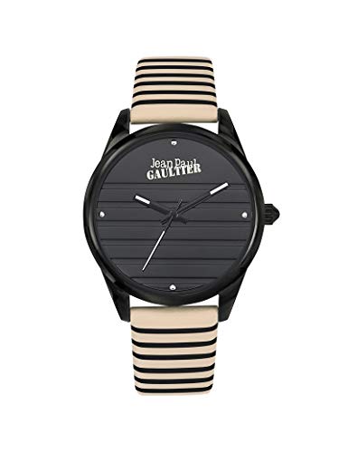 Montre Jean-Paul Gaultier en Cuir Femme Beige