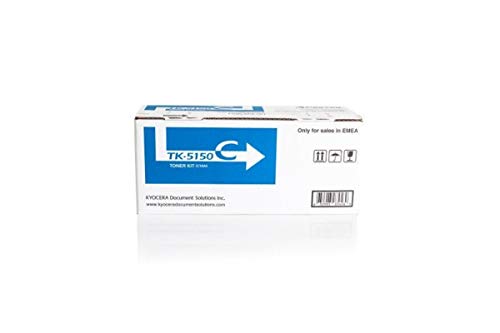 Toner cyan Kyocera TK-5150 C d'origine pour imprimante Ecosys M 6535 cidn