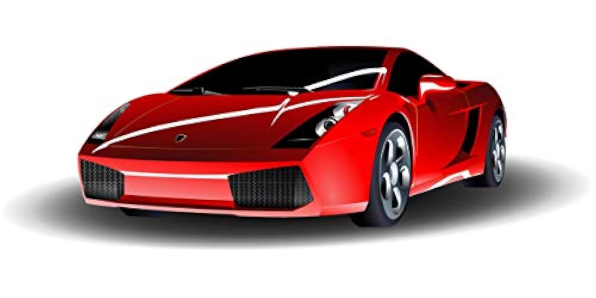 Red Car Wall Sticker for Living Room
