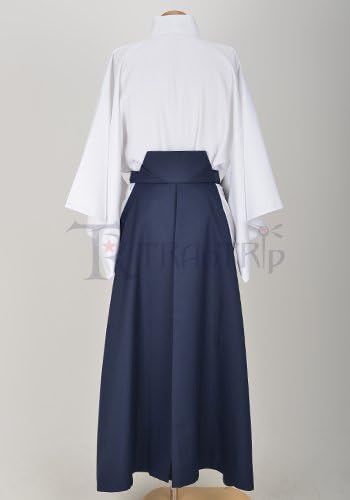 Amazon コスプレ 衣装 着物 袴セット 白 紺 メンズm 着物 袴 男性 仮装 ハロウィン イベント パーティー コスプレ 仮装 通販