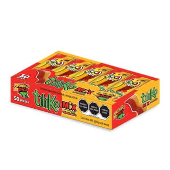 Caramelo Suave Tiliko Zumba Pica Mix 50 pzas