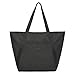 Skechers Sac a Main Femmes Bandoulieres, Sac Cabas Femmes Grand Format Sac Ordinateur Sac a Main pour Travail, Plage Sac de Voyage Imperméable Occasionnel, Noir