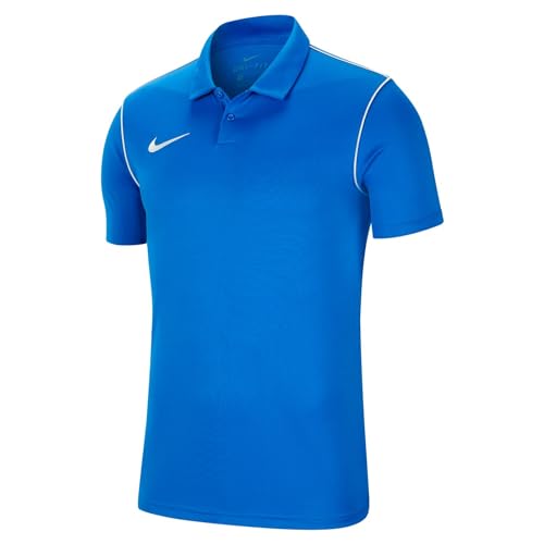 Nike Park 20 Chemise Polo Homme, Royal Bleu/Blanc/Blanc, L