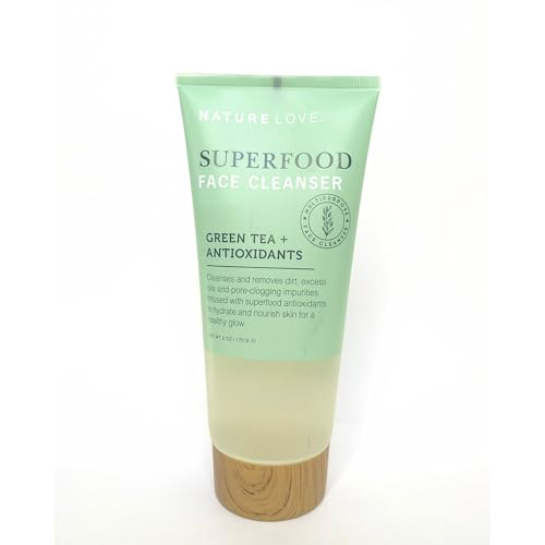 Superfood Face Cleanser with Green Tea and Antioxidants