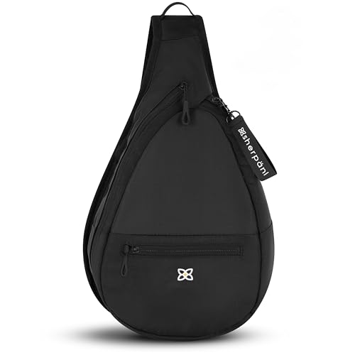 Image of Sherpani Esprit, Sling Backpack, 10L Travel Bag, Right-Handed Shoulder Sling Purse, Crossbody Backpack, Travel Gifts, RFID Protection (Raven Heritage)