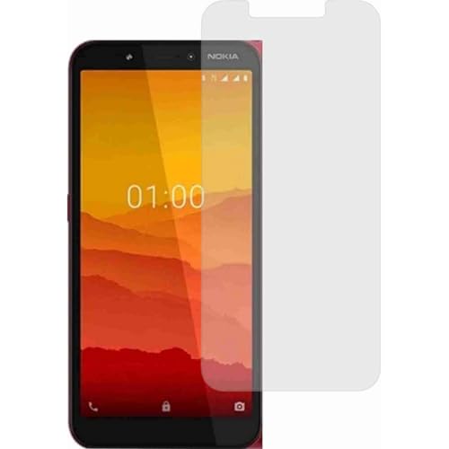 Image of EmBed Matte Fiber Display Guard for Nokia C1 Plus - Unbreakable, Ultra-Thin, Lightweight Matte Finish Screen Protector with Easy Installation Kit
